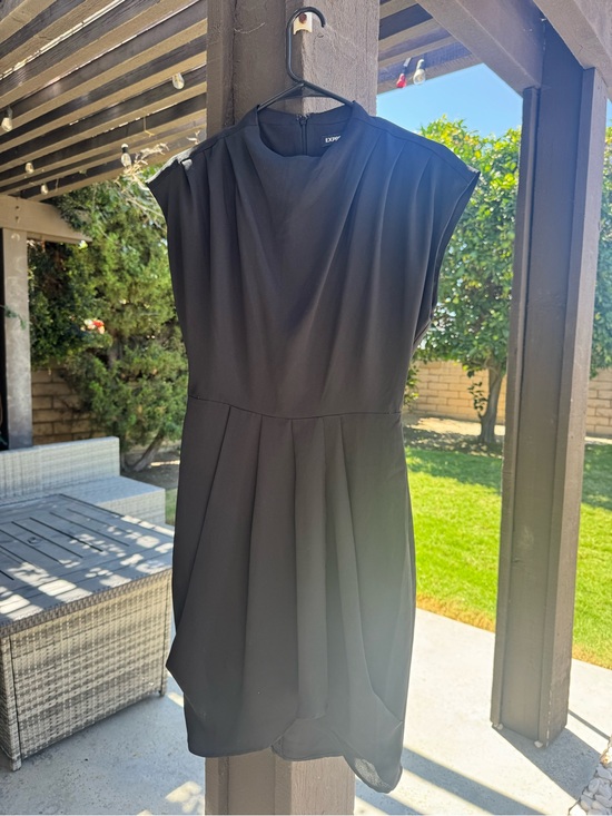 Express Dresses & Skirts - Express Black Mini Dress with Pleated Bodice